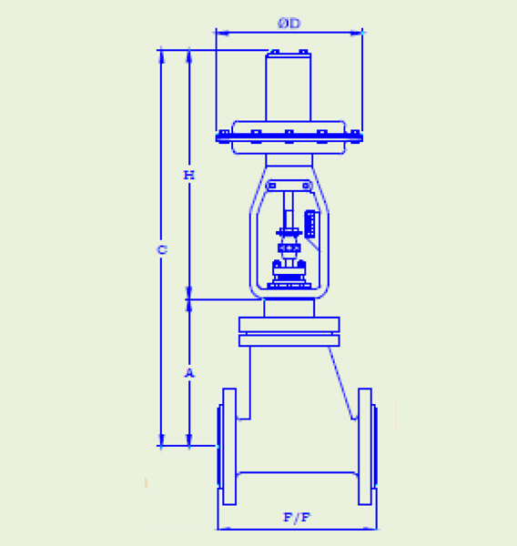 2way-globe-control-valve-with-reverse-actuator