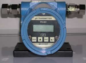 Online pH Transmitter - Flameproof pH Transmitter